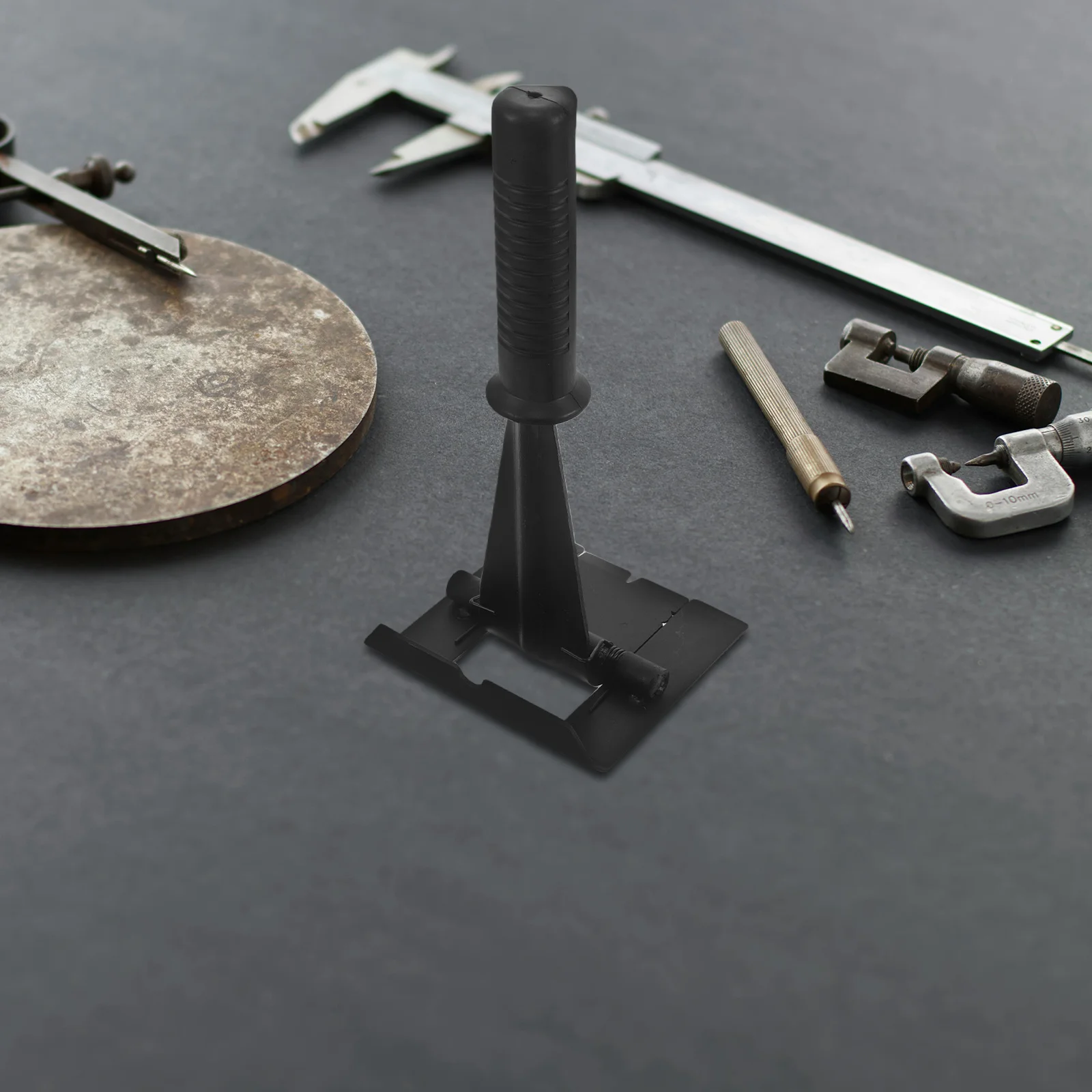 Barra de palanca multifuncional de 4 pulgadas, extractor de ajuste plano para zócalo, herramienta de eliminación de suelo de azulejos, elevador de uñas, agarre antideslizante pesado