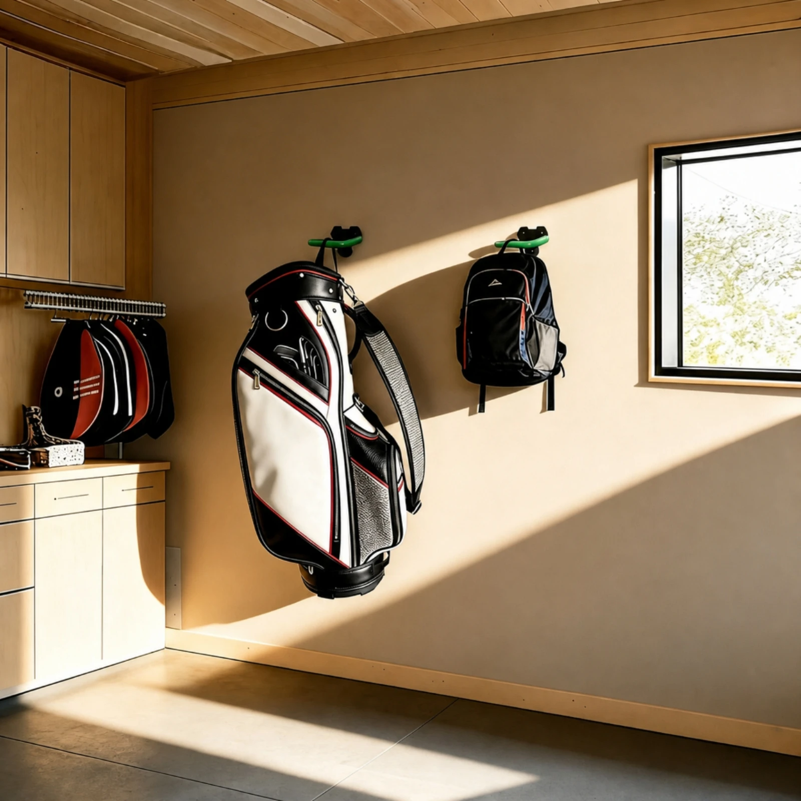 2 Pieces Golf Bag Hook Space-S - Golf Equipment Bag ulasan dan harga