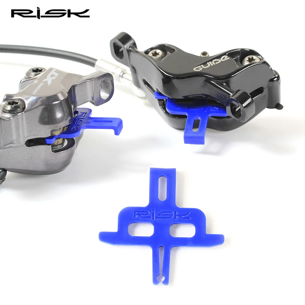 

RISK MTB Bike Hydraulic Disc Brake Pads Spacer Instert Bicycle Brake Caliper Pad Washer Mountain Disc Brake Piston Retainer Tool