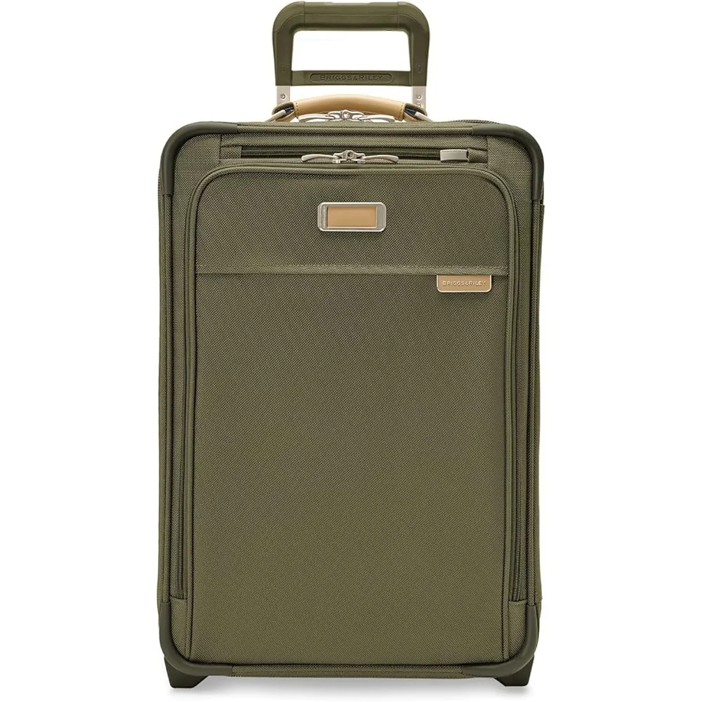 

22 Inch Expandable 2 Wheel Carry On Luggage Softside Rolling Bag Travel Suitcase with USB Port Wrinkle Free Clothes Compartment