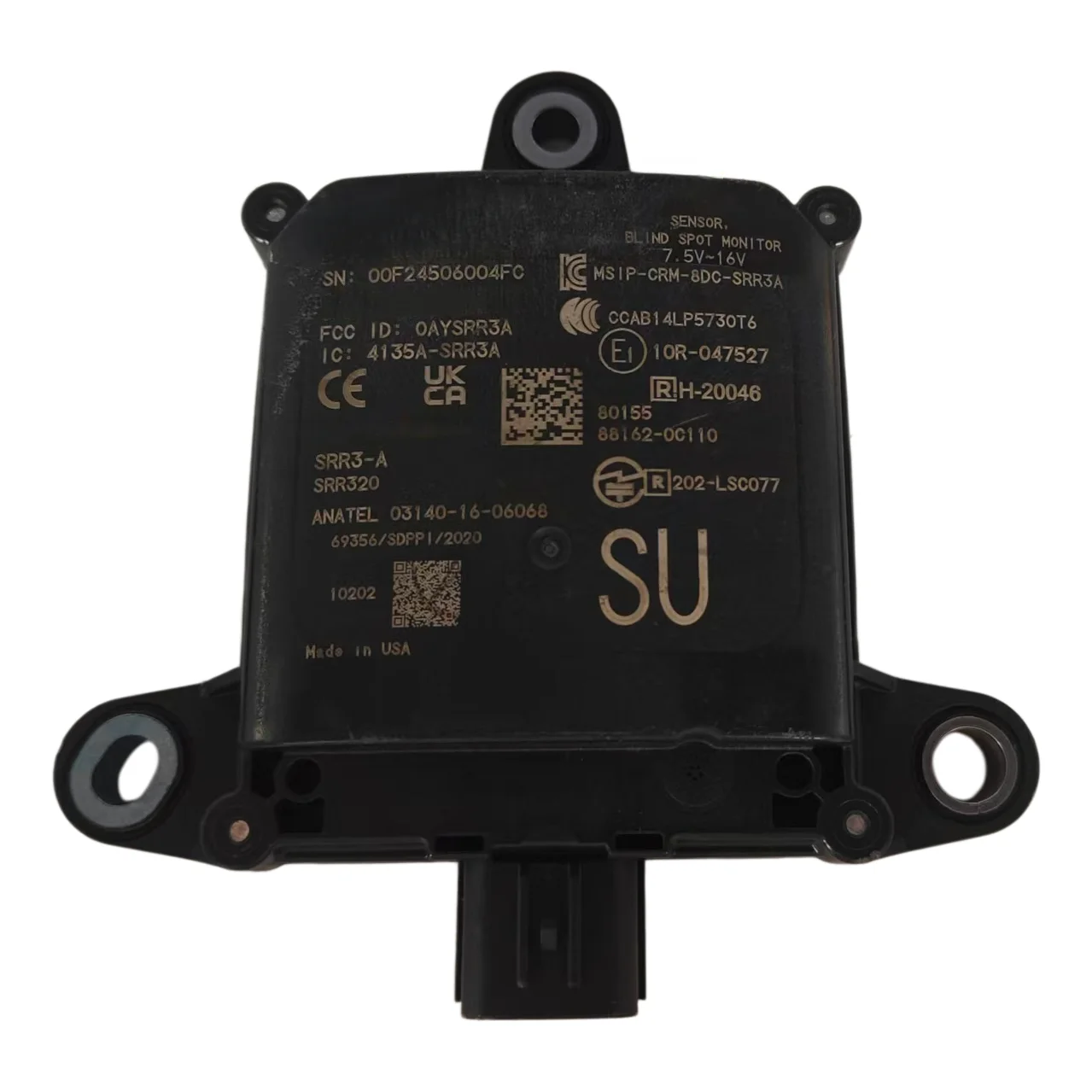 88162-0C110  Blind Spot Monitoring Radar Rear Blind Spot Monitoring Sensor Module for 23-24 Toyota Sequoia  881620C110