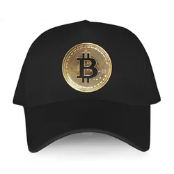 Men Adult Adjustable Cap Gold Bitcoin BTC women Cotton hat Designer Cryptocurrency Crypto Currency Geek Fashion baseball caps