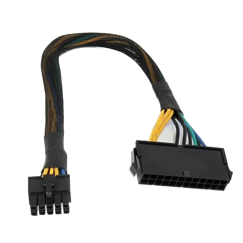 24 Pin to 10 Pin ATX PSU Power Adapter Cable for lenovo Motherboard with 10 Pin Port 20cm/30cm Length