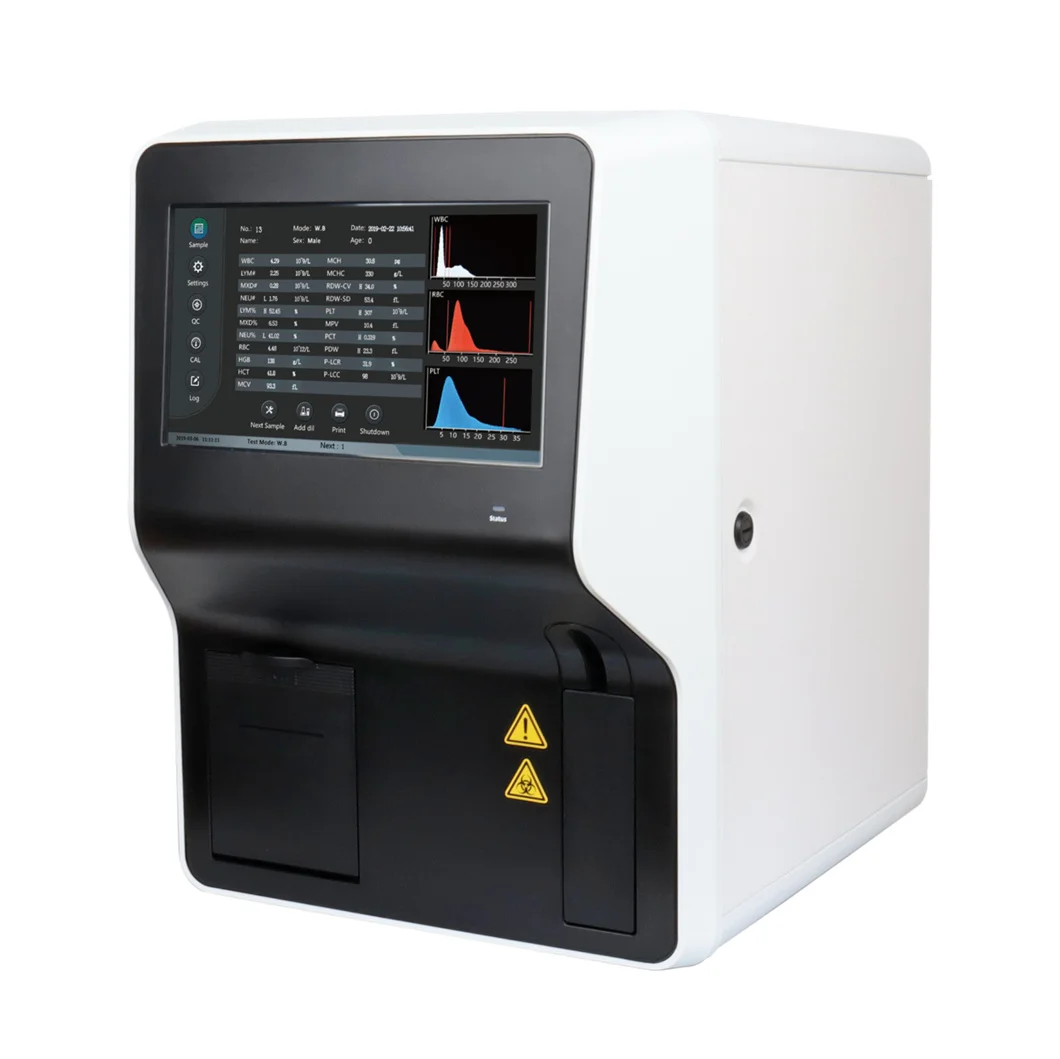 Cheap Price Veterinary Medical Equipment 3 Part Diff VET Blood Hematology Analyzer For Animals