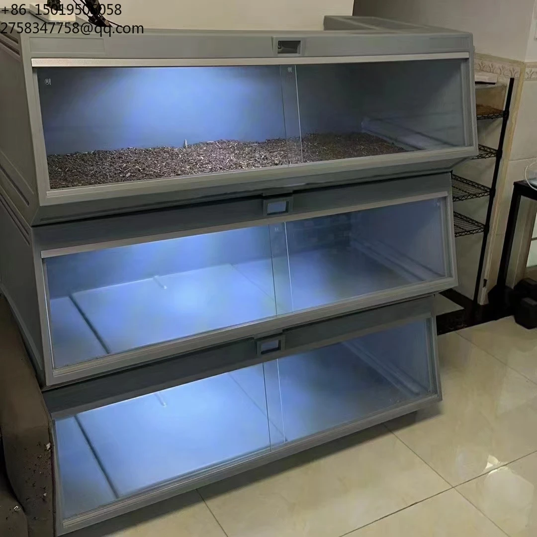 Reptile Snake Enclosure Reptile Display tank Heated Pvc Reptile Enclosure