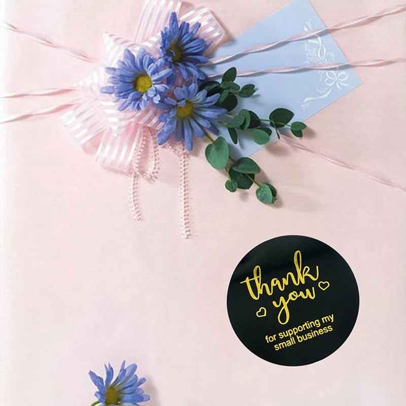 500pc Thank You for Your Order Stickers for Kids Gold Seal Label You've Got Great Taste Stationery Sticker Pretty Things Inside
