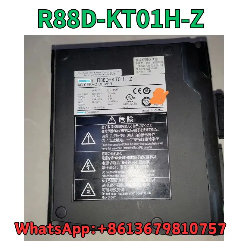 Used drive R88D-KT01H-Z test OK Fast Shipping