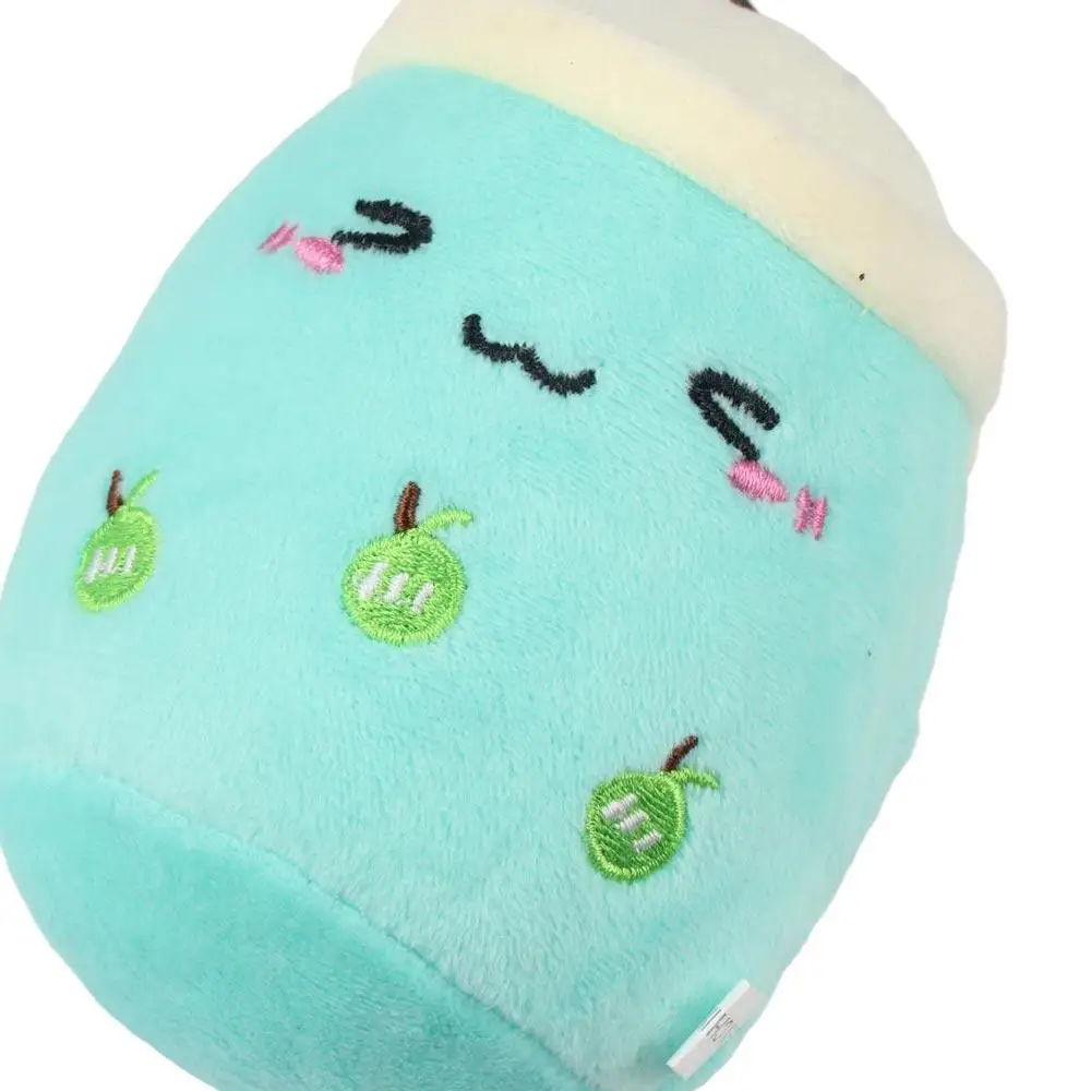 Kawaii Soft Lovely Boba Doll Plush Toys Plush Doll Stuffed Boba Fruit Tea Keyholder Cartoon Backpack Decoration