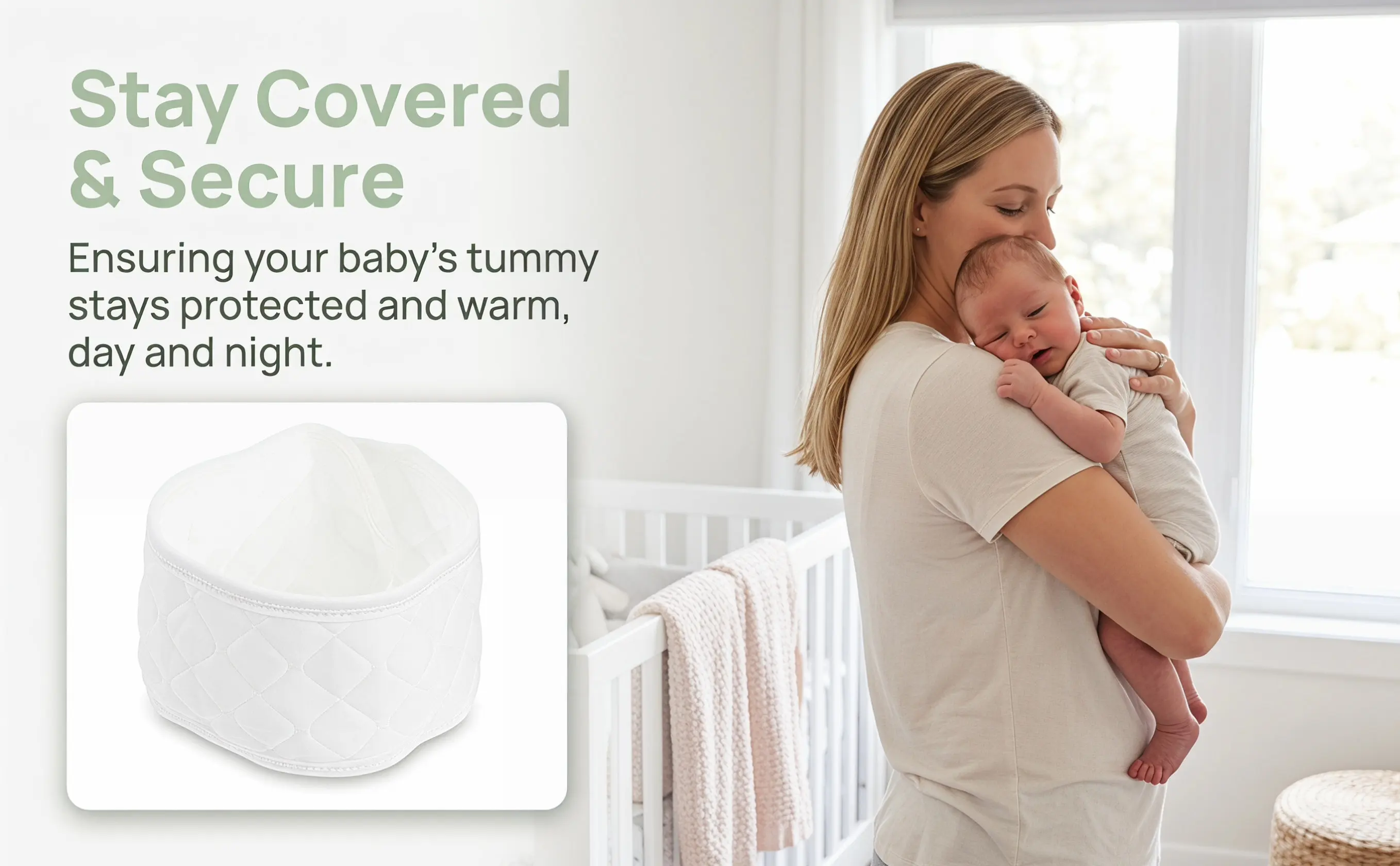 10Pcs Newborn Belly Belt Pure Cotton Baby Umbilical Protective Band Gentle Skin-Friendly Navel Care Wrap for Faster Wound