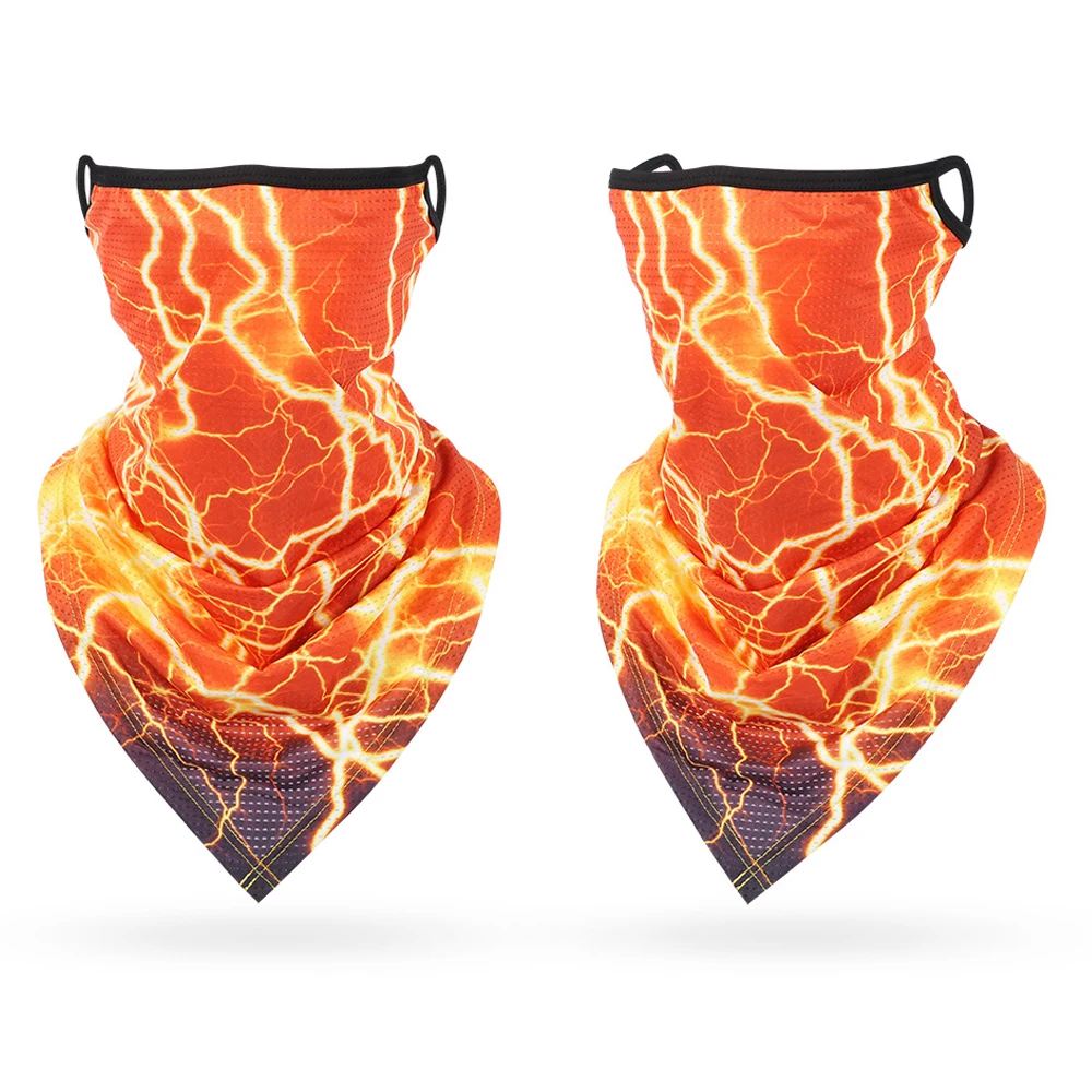 

Ice Silk Breathable Balaclava, Printed Face Cover, Earloops Face Scarf, Biker Masks, Motorbike Helmet Tubes, Cycling Headgear,