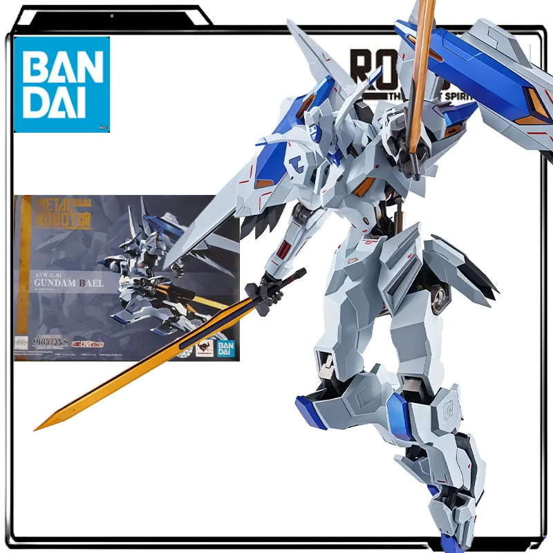 

Bandai натуральная аниме-фигурка ROBOT ASW-G-01 Gundam Bael 150 мм, экшн-фигурки, игрушки для мальчиков, детский подарок, Коллекционная модель, украшения