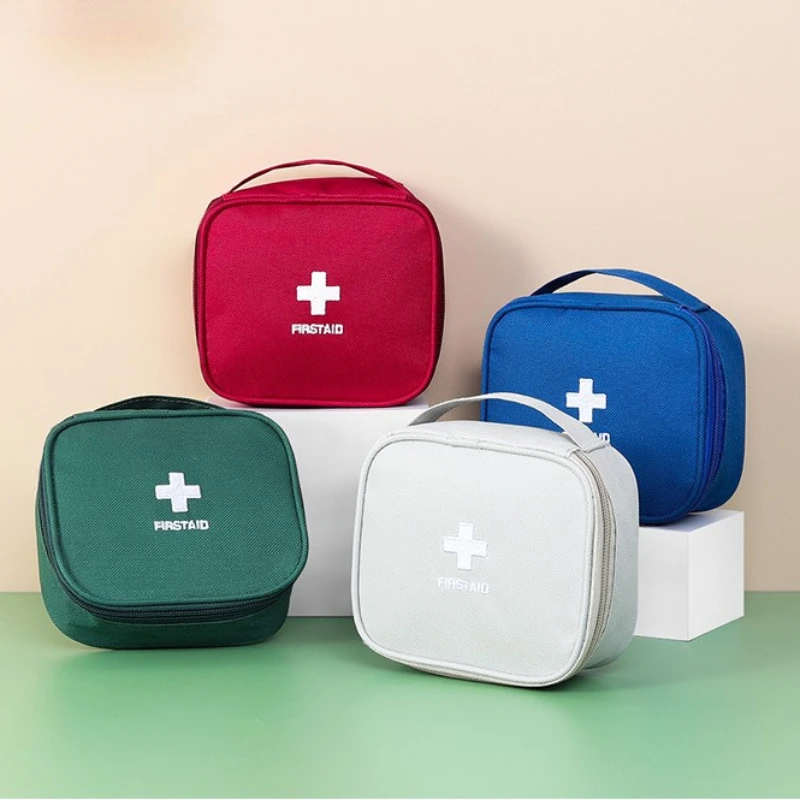 Portable Emergency Medical Bag - First Aid Kit with Dry/Wet Compartments for Home Rescue & Travel‌