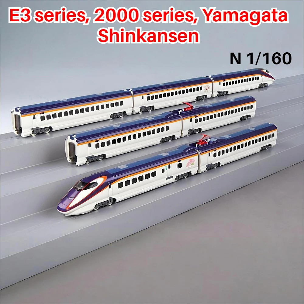 

KATO N-тип 1/160 Модель поезда 10-2096 E3 Series 2000 Yamagata Shinkansen Livery 7-автомобильный набор поезда Игрушка для мальчика в подарок