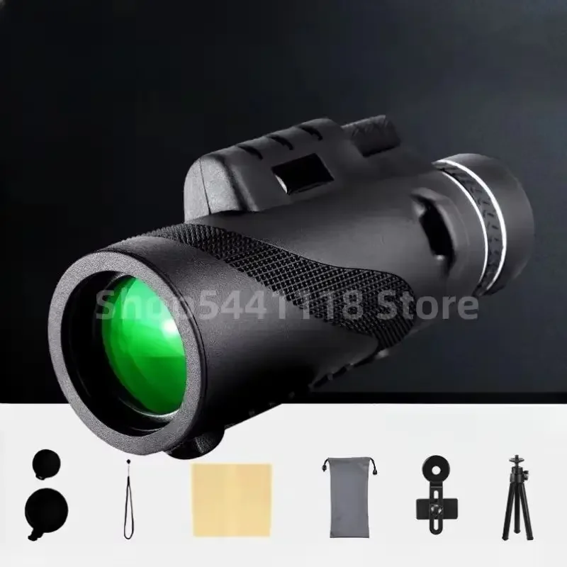 

80x100 Folding Powerful Monocular Telescope Long Distance Telescope for Sports Outdoor Camping Travel