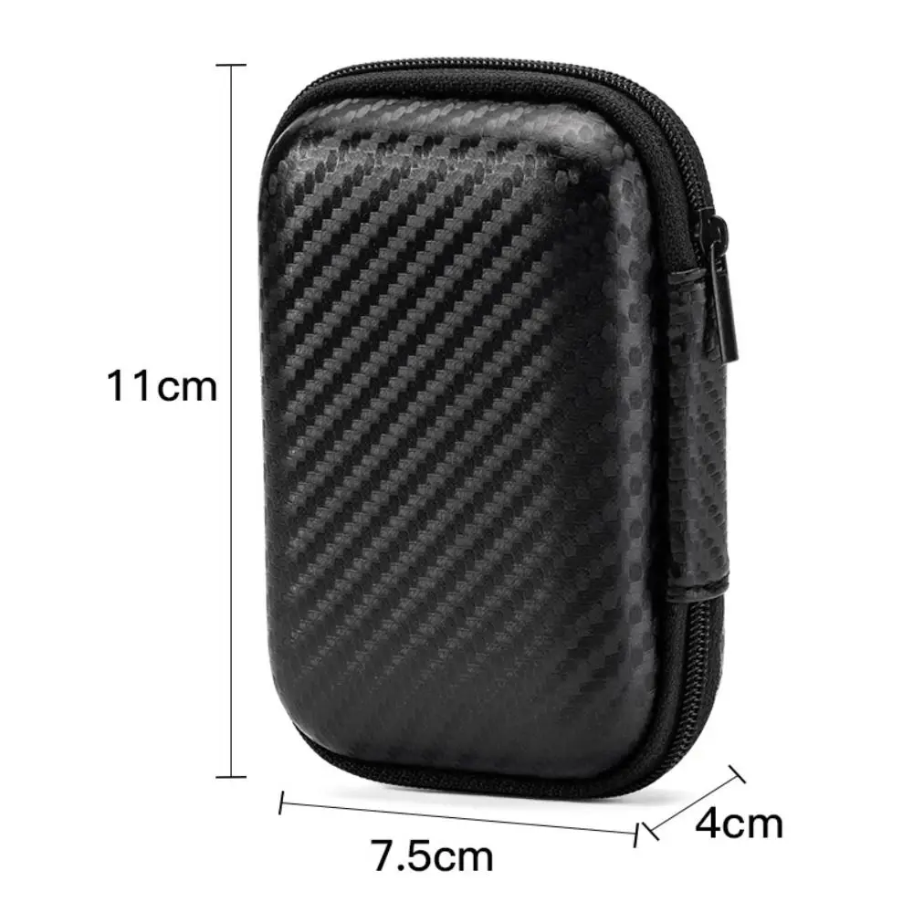 Shockproof Headphones Carrying Case Dust-proof EVA Earphone Storage Bag Waterproof Lightweight Electronic Products