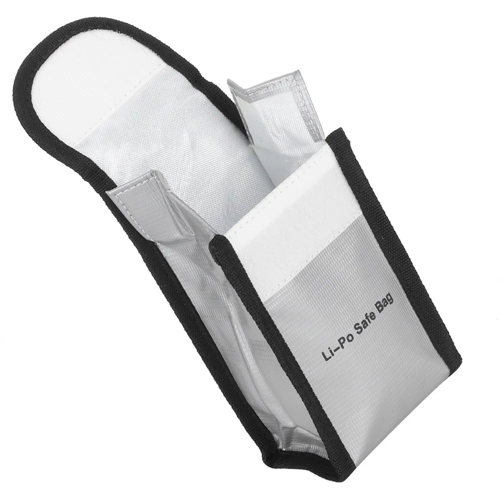Sturdy Fireproof Battery Safety Bag Safe Explosion-proof Explosion-proof Bag Durable Portable Protective Pouch Battery Storage