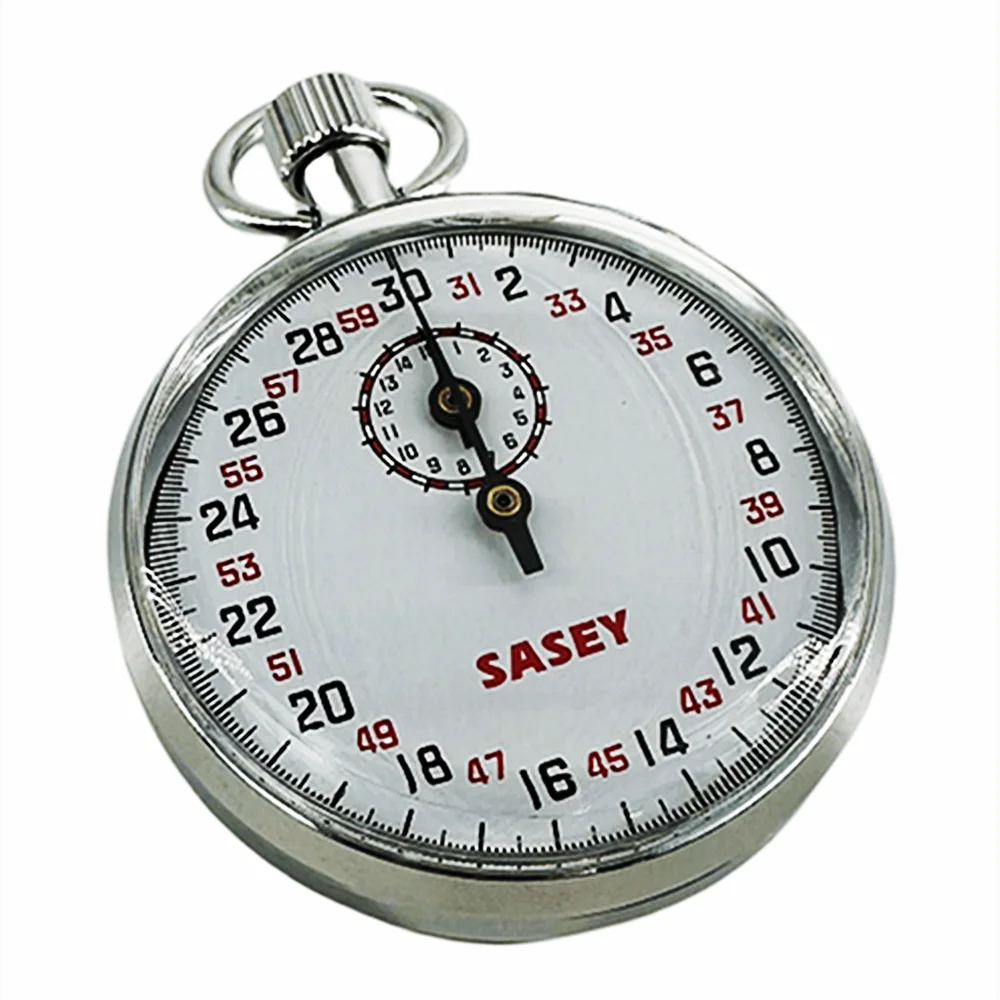 Imagem -03 - Classic Stainless Steel Cronômetro Mecânico Professional Sports Chronograph Running Timer Handheld Stop Ver com Case Sxj504