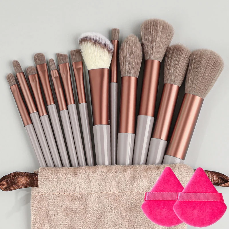 New 8/20Pcs Makeup Brush Set Eyeshadow Brush detail Concealer Blush Loose Powder Foundation Highlighter Soft Fluffy Beauty Tools