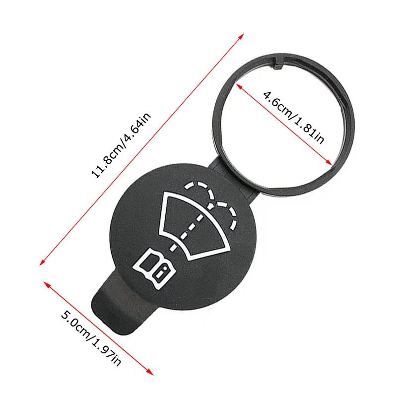 1PCS Car Windshield Wiper Washer Fluid Reservoir Tank Bottle Cap For Chevrolet Camaro Colorado Corvette Cruze Auto Accessories view 2