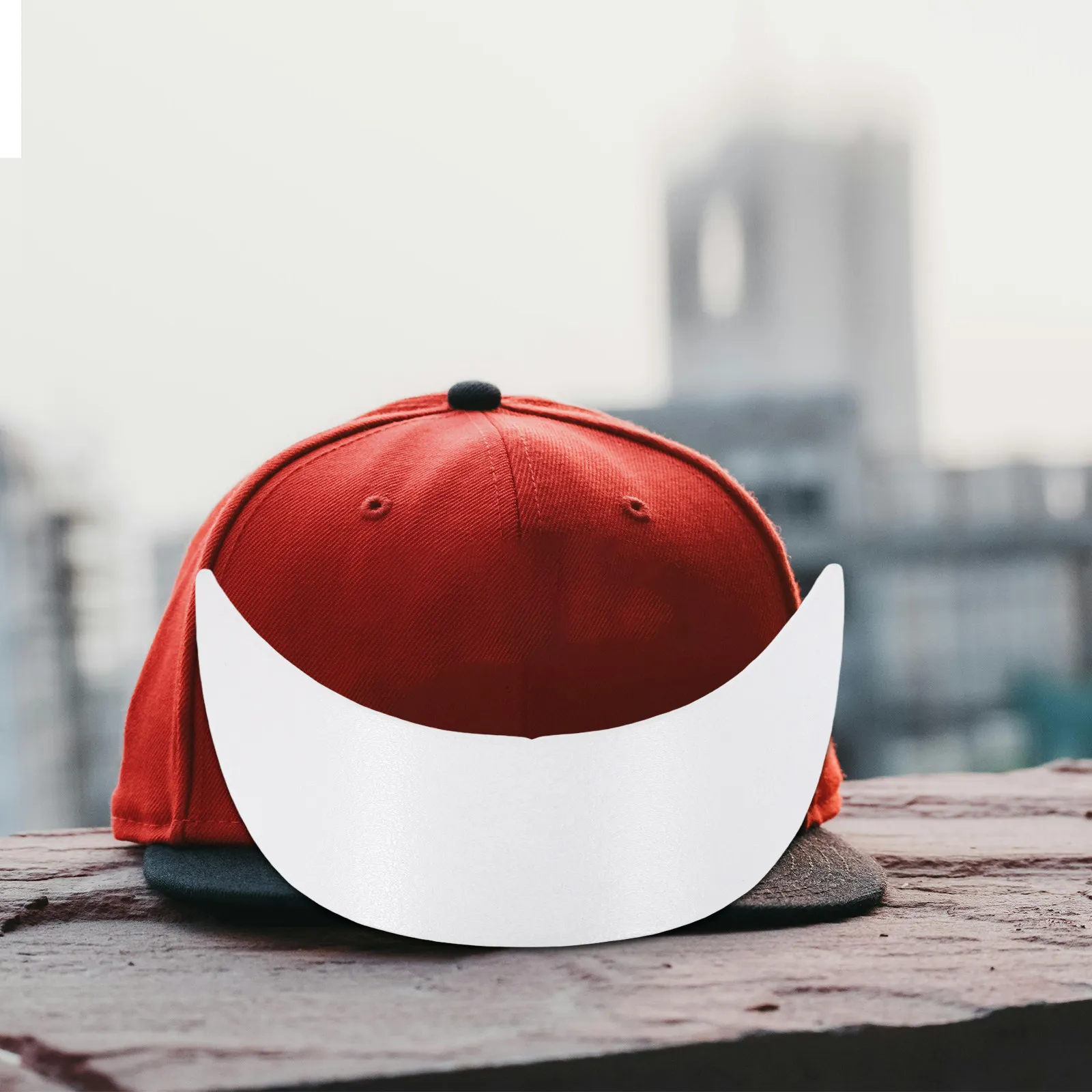 

20Pcs Hat Brim Inserts Plastic Visor Liner for Children Baseball Cap Peaked Cap DIY Hat Making Supplies Replacement Brim