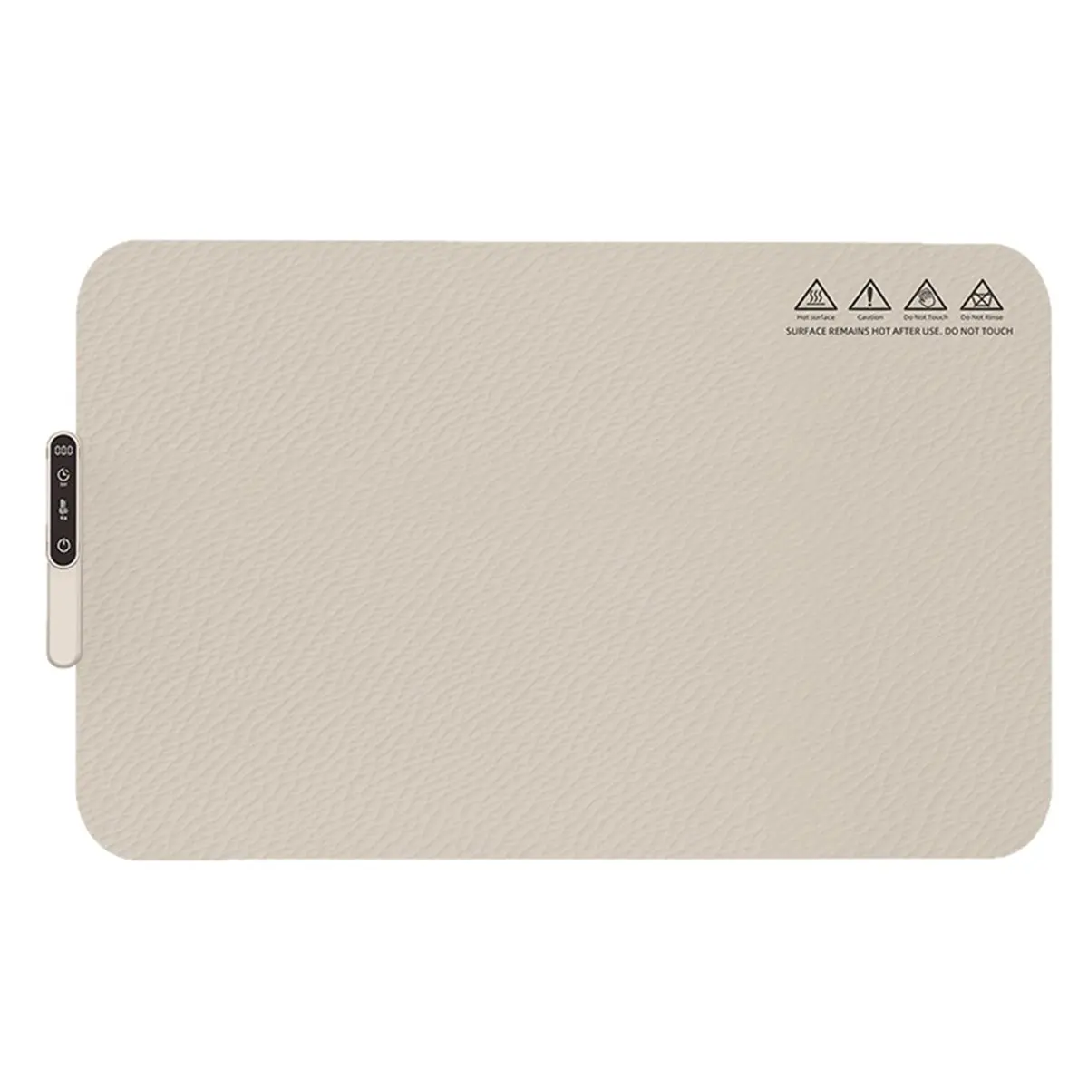 [Vend for]Food Warmer Pad Foldable Silicone Heating Pad Portable Meal Cart Insulation Pad 8-Level Temperature Adjustment EU Plug