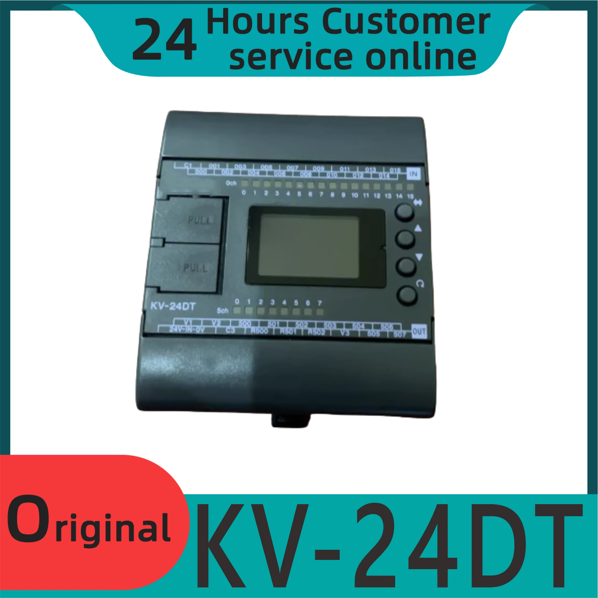 Programmable Controller 1pcs Kv-24dt Kv-16dt Kv-24dr Kv-40dt Kv-16dr Kv-40dr Kv-08dr Kv-08dt