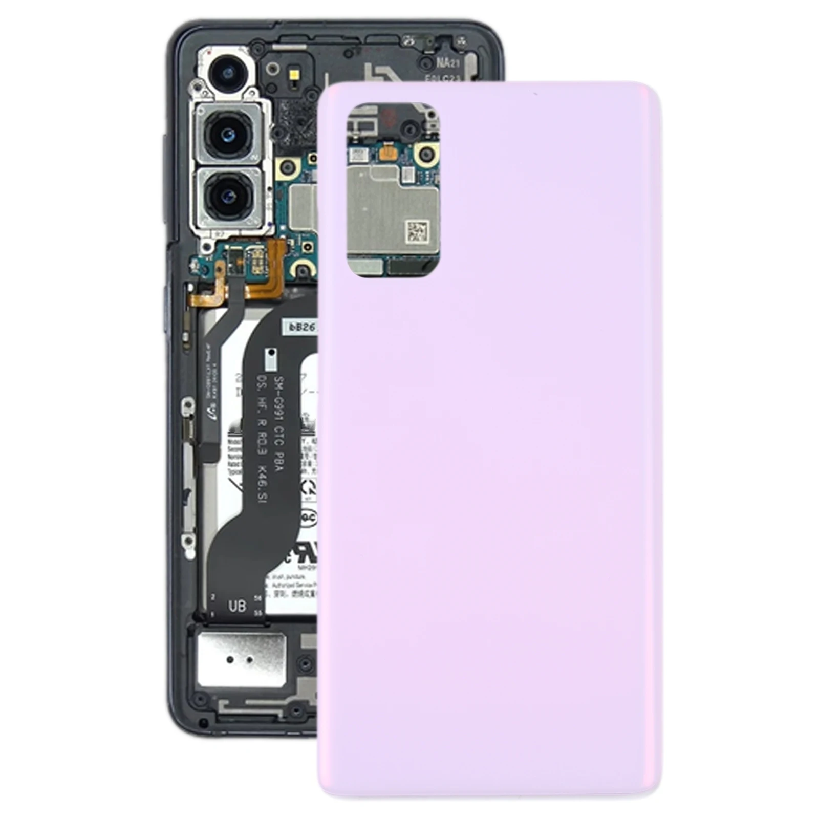 Battery Back Cover For Samsung Galaxy S20 FE 5G SM-G781B Battery Back Cover (Pink)