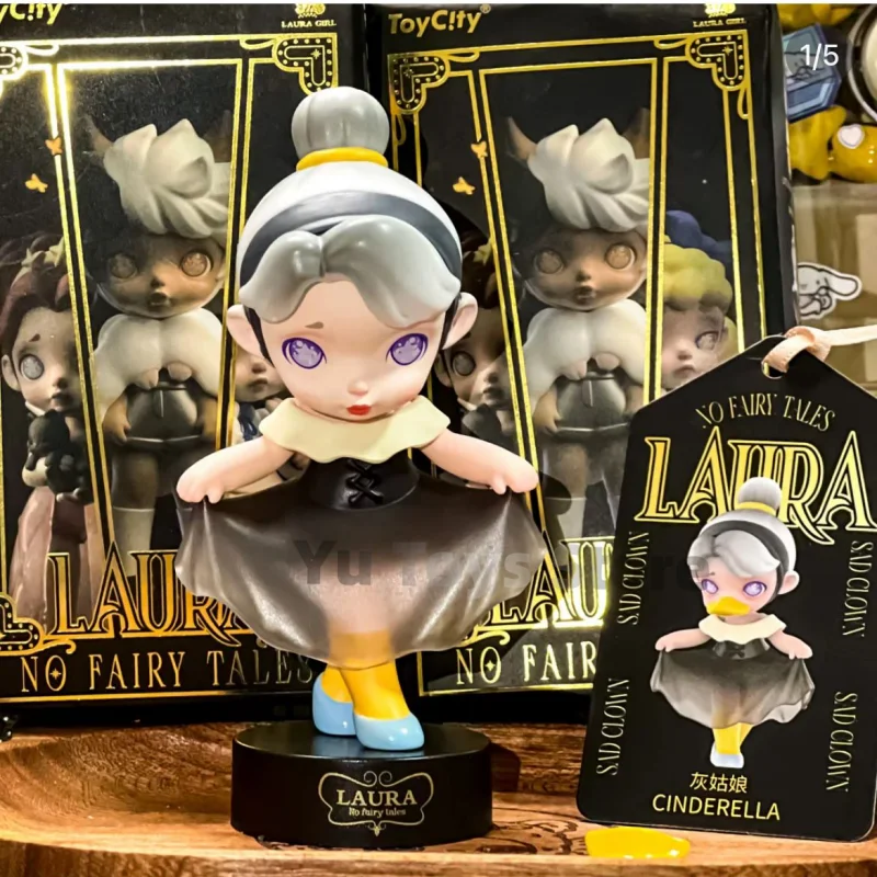 

Оригинальные Коллекционные Фигурки Laura глухая коробка Laura No Fairy Tale, милые украшения, куклы, набор для гаража, детский подарок, сумка «Угадай сюрприз»