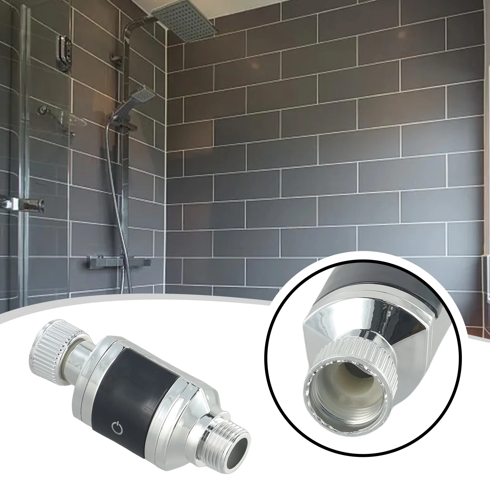 Bathroom Shower Faucets Water Thermometer LED Power Display Household ABS Water Temperature Monitor