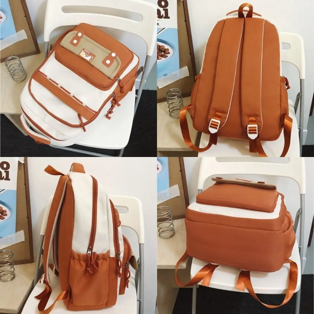 

New Korean Style Travel Backpack Large Capacity Waterproof Laptop Backpack Multi-pockets Student School Bag for Travel