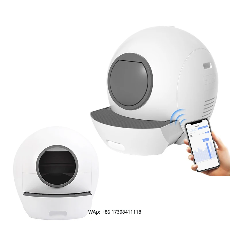 

Pet oversized self-cleaning machine Smart trash can App control Deodorizing automatic cat box