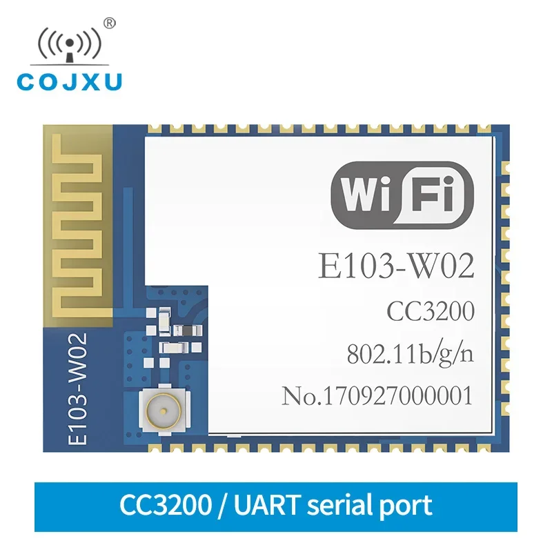 

CC3200 Wifi Module 2.4GHz SMD rf Transceiver 2.4 ghz Wifi Transmitter Receiver For PCB Antenna E103-W02