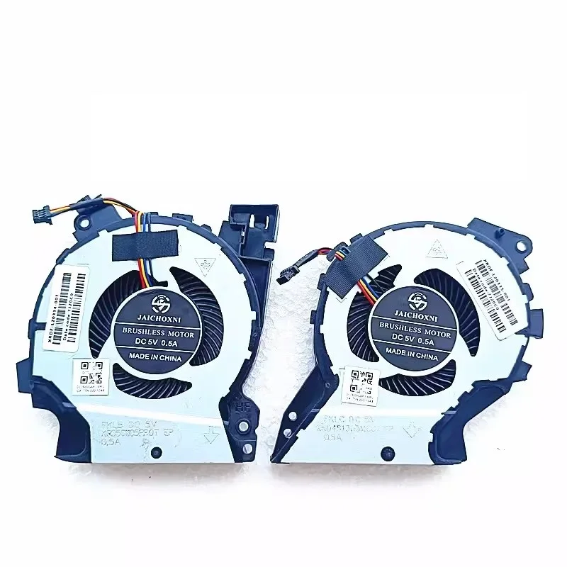 New CPU GPU Cooling Fan for HP ZHAN 99 G1 ZHAN 99-65 Zbook 15V G5 Fan TPN-C134 L25223 L25224-001