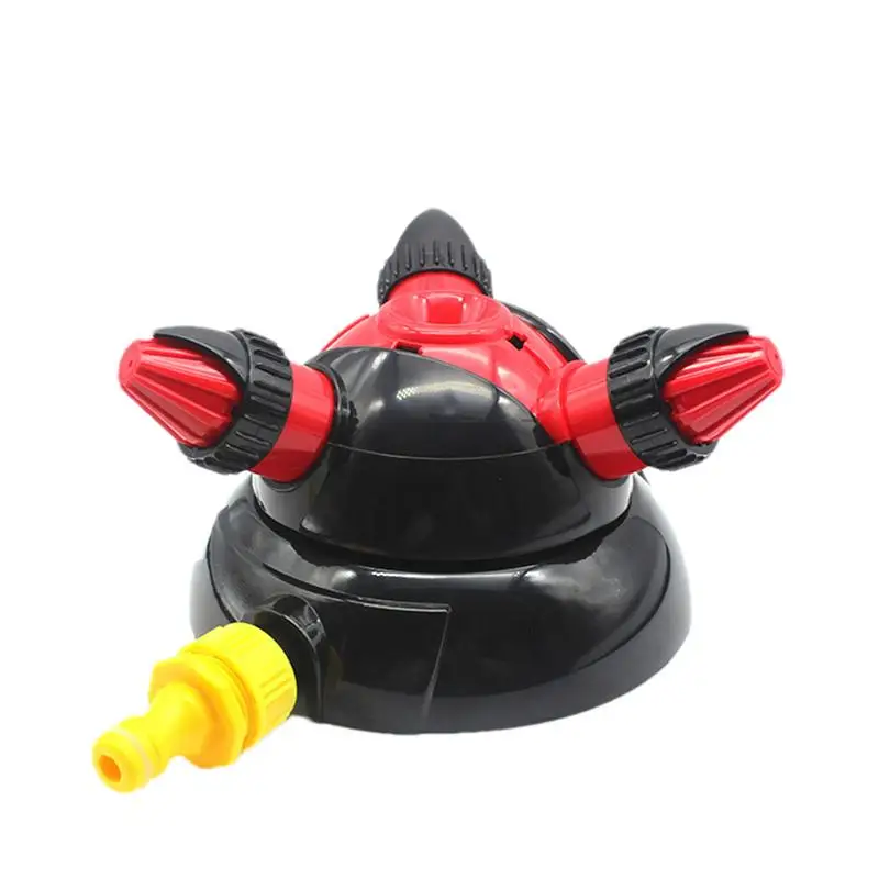 

3 Arm 360 Automatic Rotary Whirling Sprinkler Garden Lawn Irrigation Watering Nozzle Spray For Yard Kids Summer Water Toys