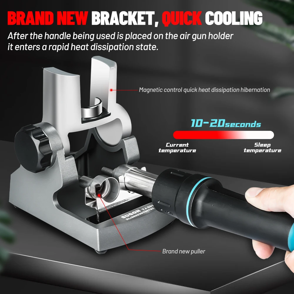 SUGON 8610DX-PRO Desoldering Station Constant Temperature Digital Display Soldering Station 1000w High Mobile Phone Repair
