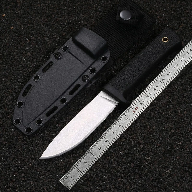 Hunter Straight Blade 8Cr13Mov Blade Nylon Fiberglass Handle Portable Climbing Knife The Ideal Equipment for Outdoor Enthusiasts