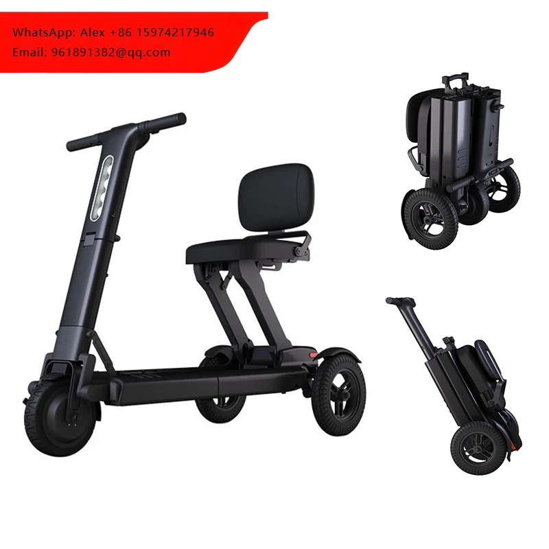 ZUOWEI ZW501 Elderly Powerful Electric Scooters CE ISO Approved Foldable Compact Design Best Selling In Europe