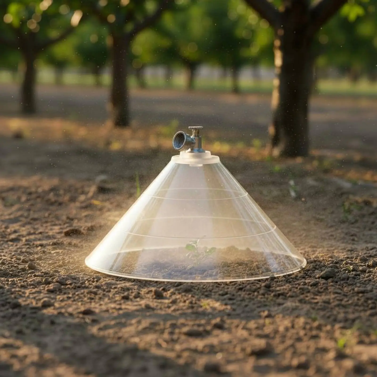Windproof Sprayer Guard Anti-Drift Adjustable Spray Nozzle Fine Mist Nozzle Farm Tool for Gardeners, Unwanted Plants Control