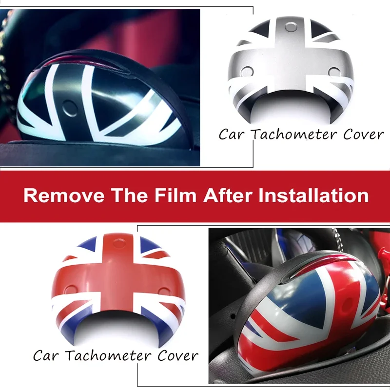

Union Jack Tachometer Cover Sticker For BMW MINI Cooper S R56 R55 Clubman R58 R59 R60 R61 Interior Car-Styling Accessories