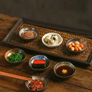 Japanisches Gewürzgericht, kreative Sojasauce -Gericht, Taucher auf dem Essigschild, 3 Hauptverkaufsspülporzellanspiele - №3