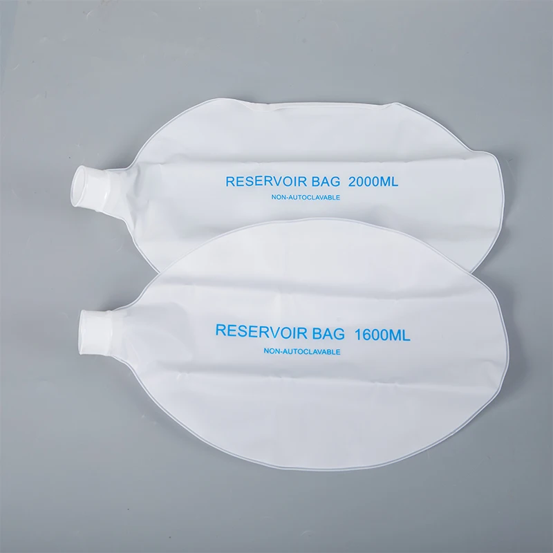 2000ml/1600ml Resuscitation Ambu Bags Emergency Self-help Rescue Tool For Adult/Child/Infant First Aid Manual PVC Reservoir Bag