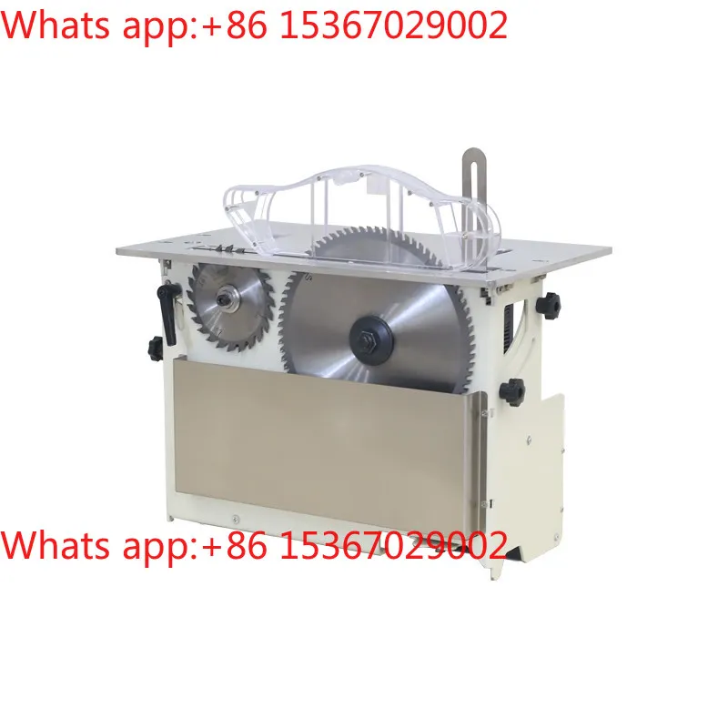 High power brushless silent dust-free child and mother saw integrated machine precision push table saw