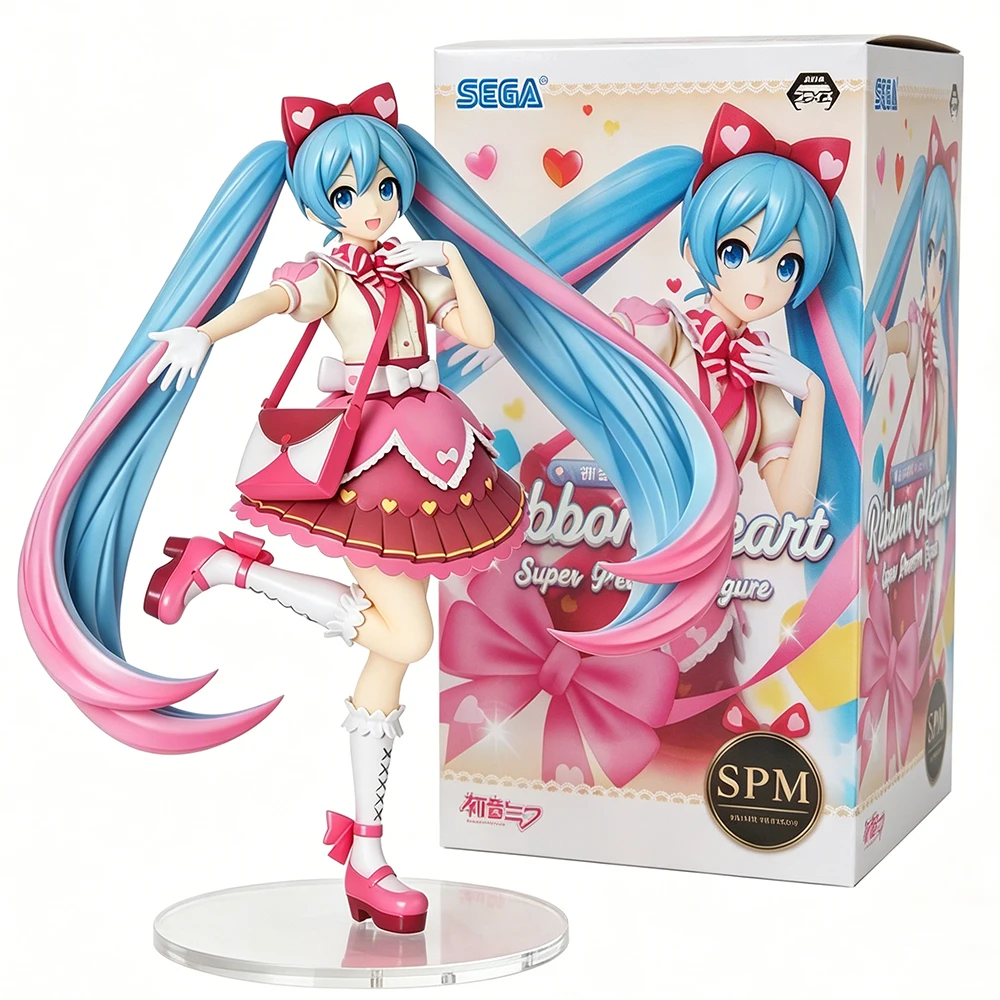 Figurine Hatsune Miku 19 cm Vocaloid Anime, figurine d'action en position debout, modèle décoratif, jouet, cadeau, collection, ornements en PVC