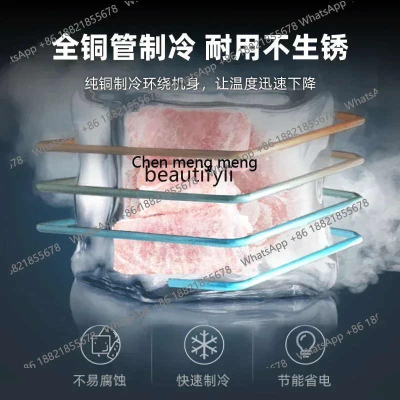 ss 8617  Commercial refrigerated fresh meat cabinet hanging pig cabinet pork beef and mutton fresh-keeping display freezer