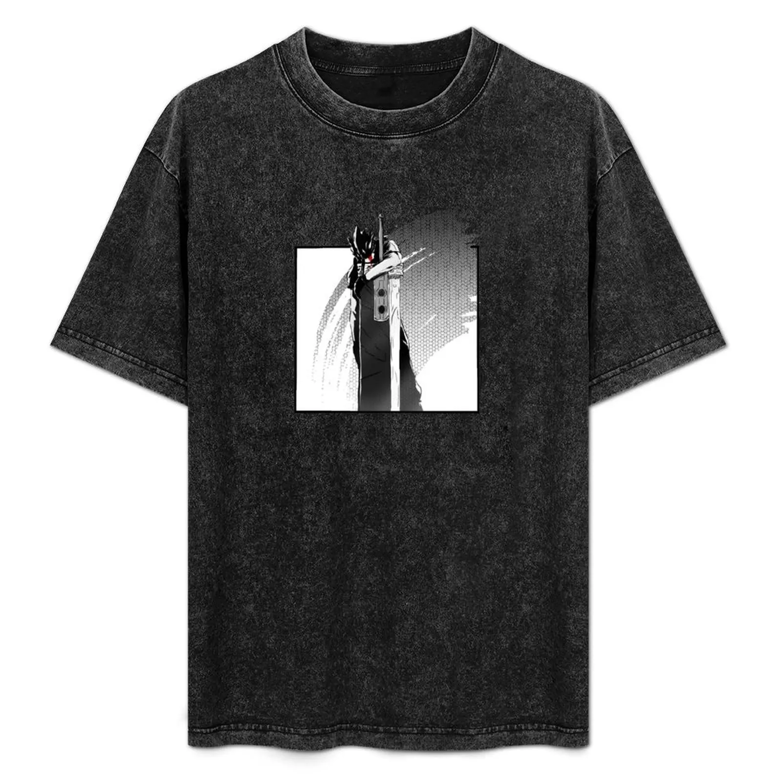 

zack fair ffvii remake T-Shirt Plus Size Workout Short Sleeve Top