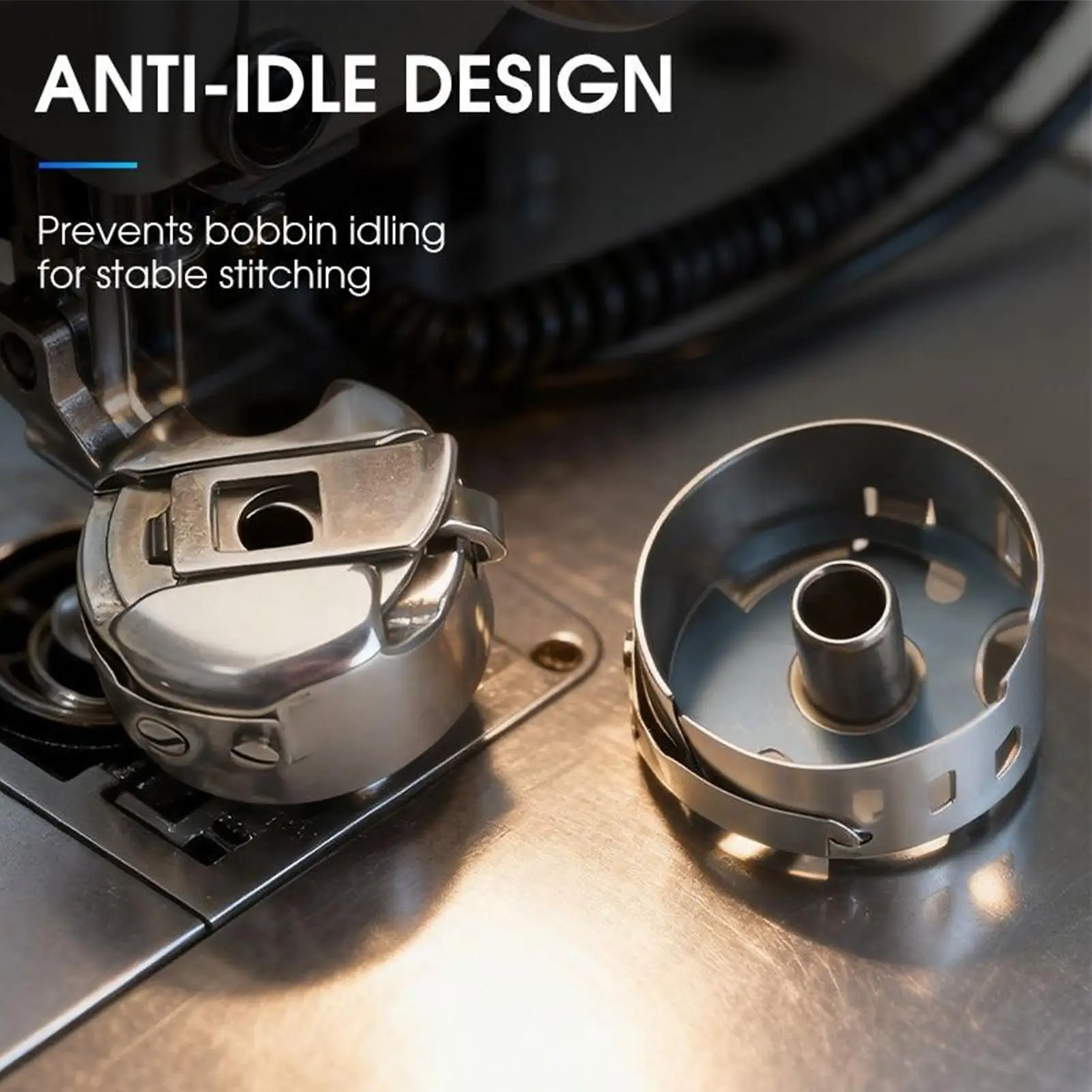 علبة بكرة لآلة الخياطة ماكينات الخياطة استبدال جزء علبة بكرة المكوك الصناعية لعشاق الهواة المنزلية