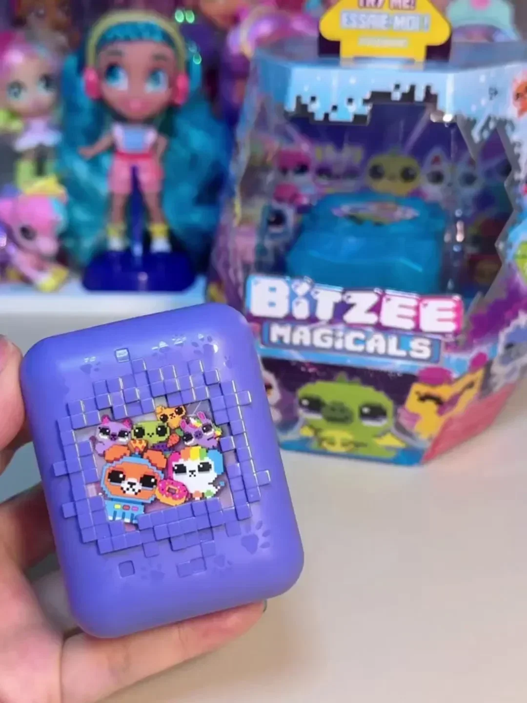 Bitzee 2.0 magia eletrônico digital pet spinmaster digital brinquedos para animais de estimação interativo jogo virtual personalizado inteligente tamagotchi para crianças