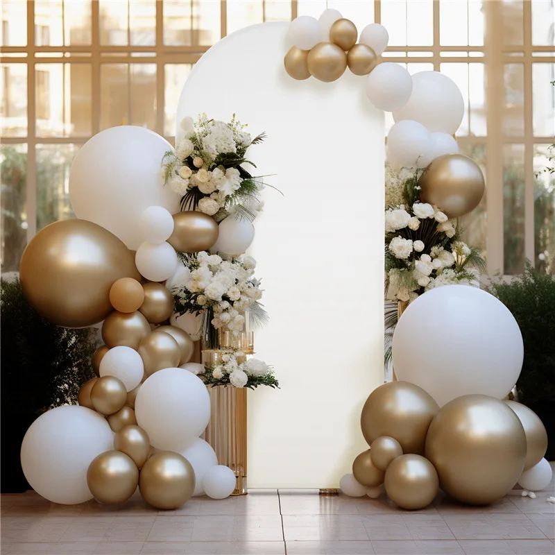 Double Sided Arch Backdrop Cover Suitable for 5 Different Arch Backdrop Stands Available in 11 Colors Wedding Parties Decoration