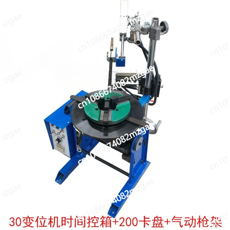 

84GG30kg automatic welding positioner flange annular seam positioner horizontal rotating table chuck