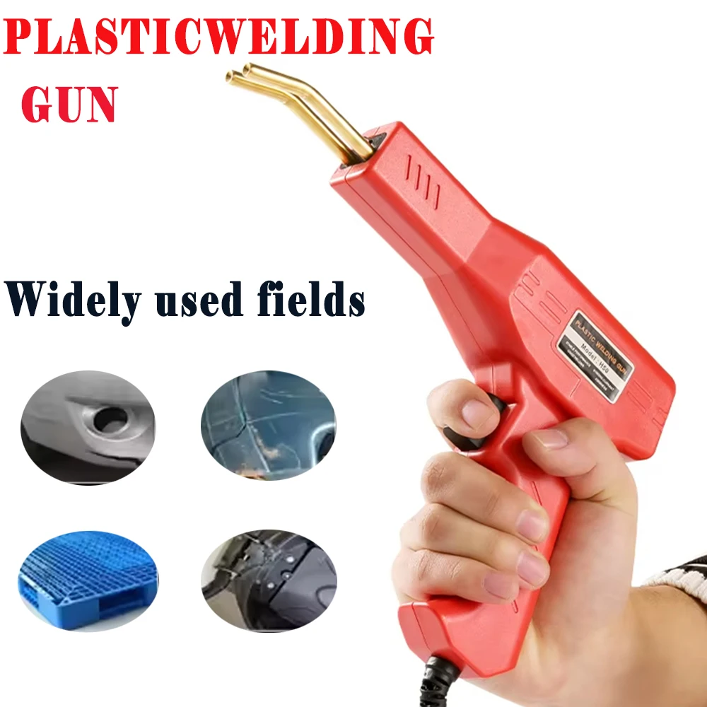 Soldador de plástico para parachoques de coche – pistola y grapas